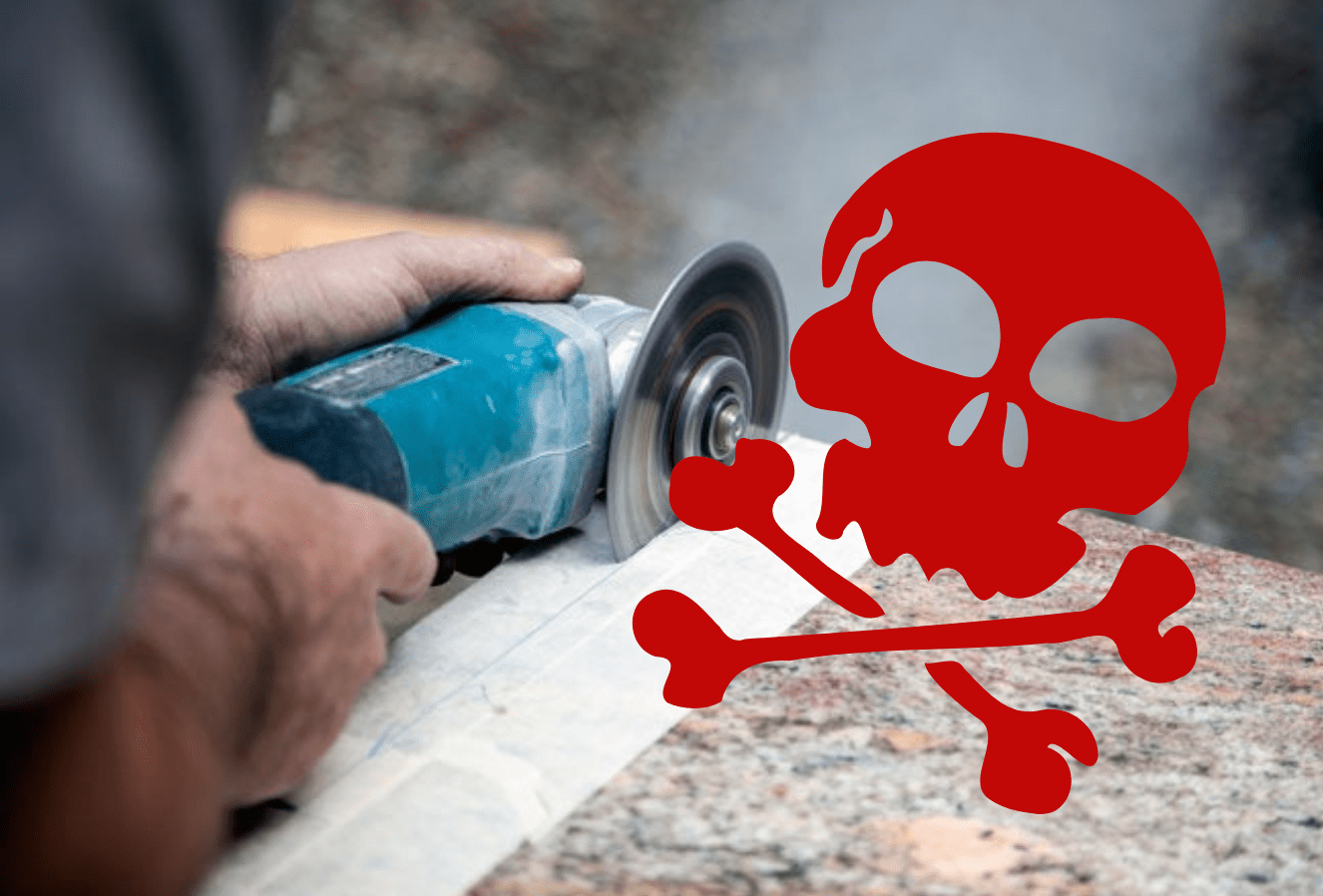 Silica (quartz) dust is damaging your health!